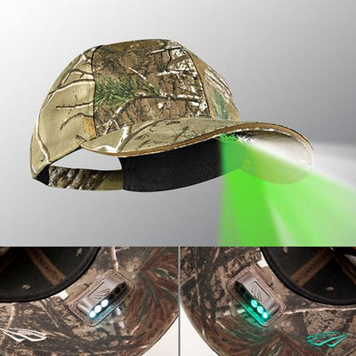 PANTHER VISION LIGHTED HEAD WEAR: POWERCAP NIGHTVISION CAP